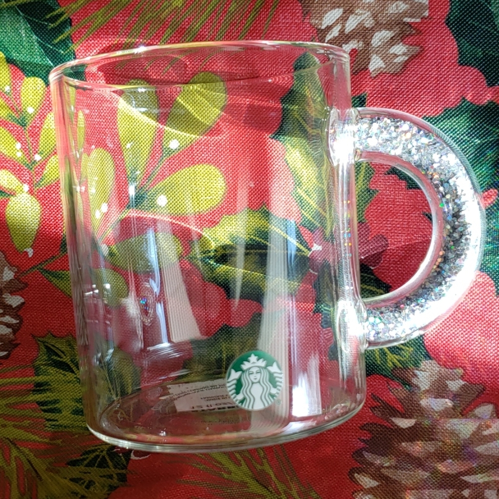 FINAL PRICE STARBUCKS GLITTER HANDLE MUG
